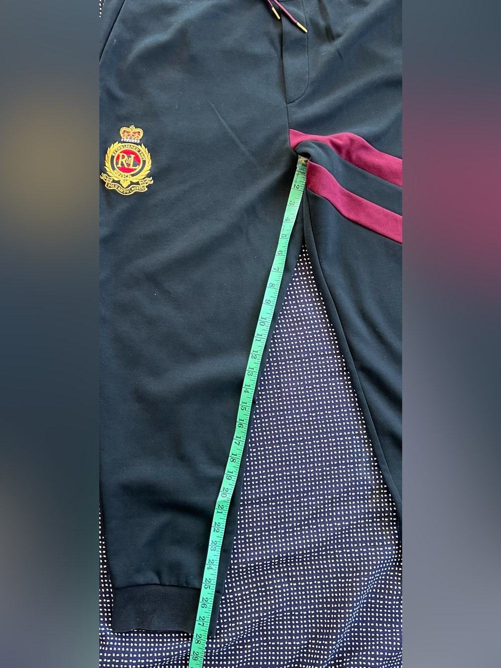 Polo by Ralph Lauren Black Men's Pullover and Matching Track Suit. - Picture 11 of 16